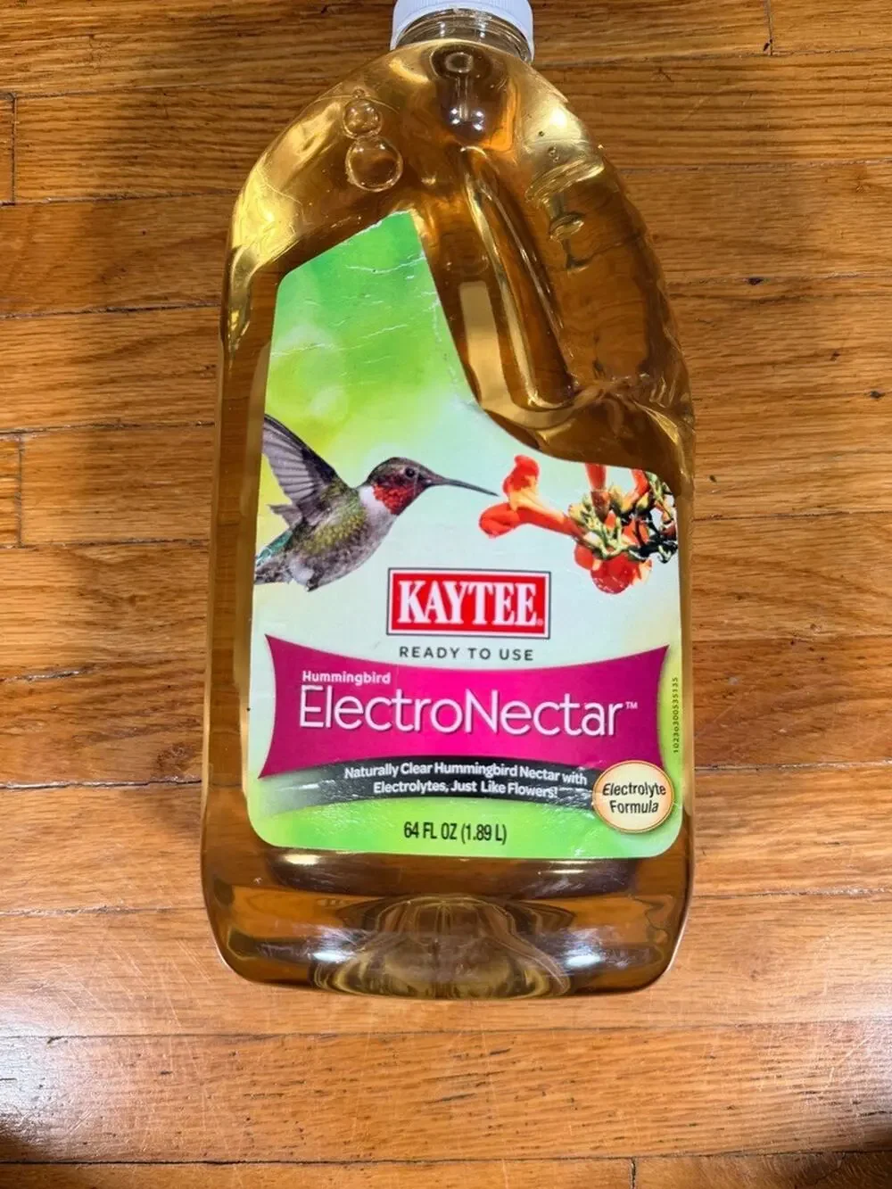 Kaytee Hummingbird ElectroNectar Ready to Use 64 oz Electrolyte Formula